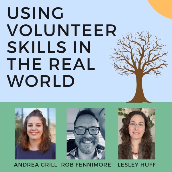 Using Volunteer Skills in the Real World