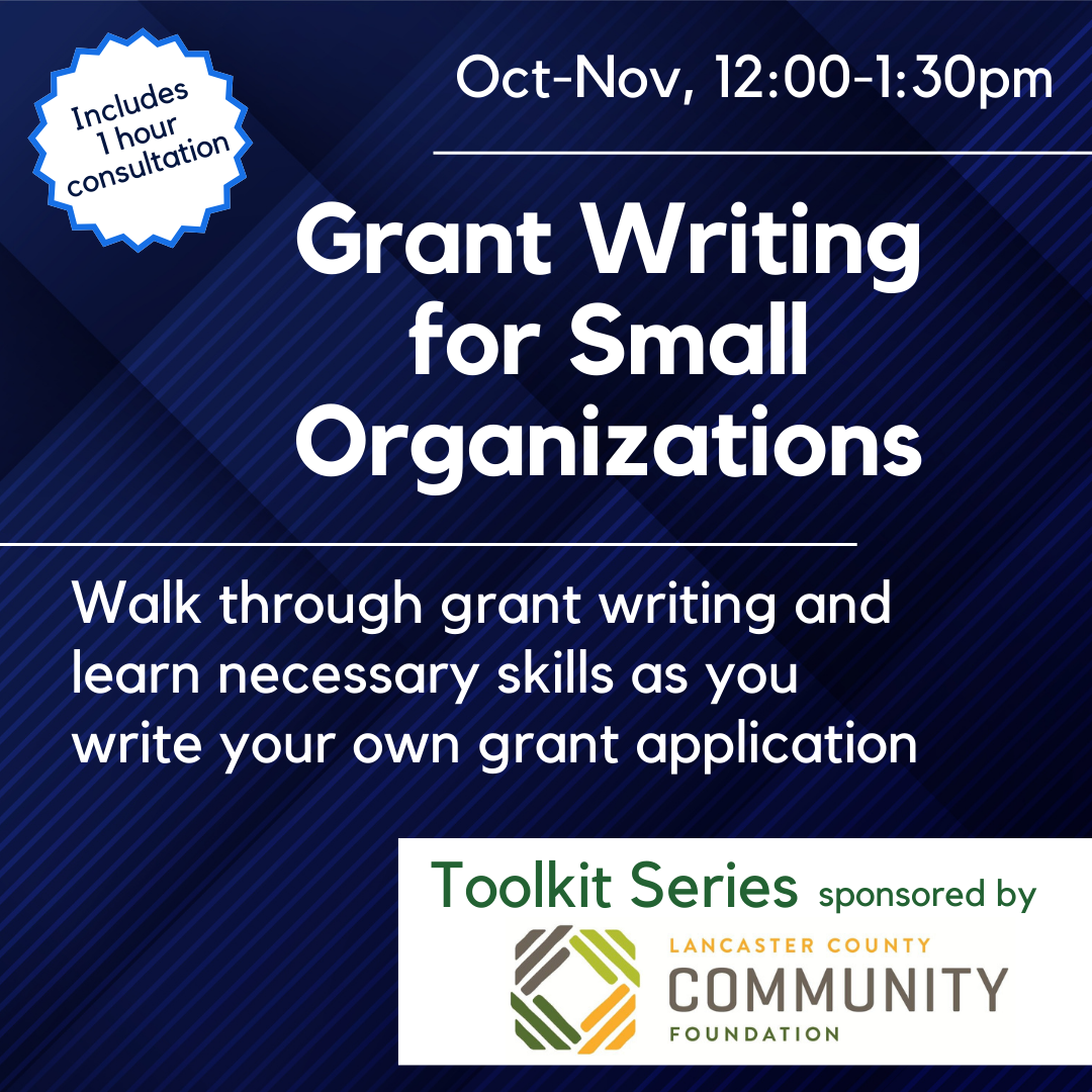 Grant Writing for Small Organizations
