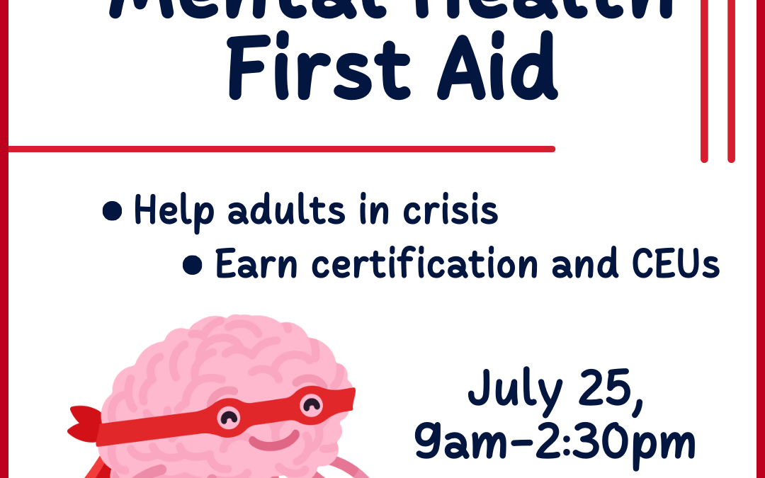 Mental Health First Aid for Adults