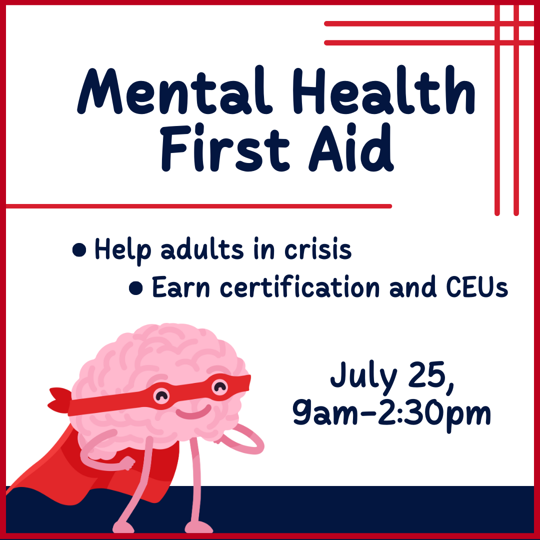 Mental Health First Aid for Adults