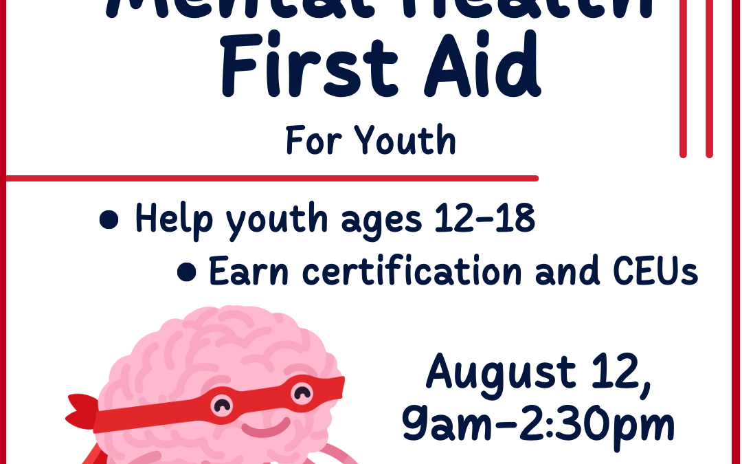 Mental Health First Aid for Youth