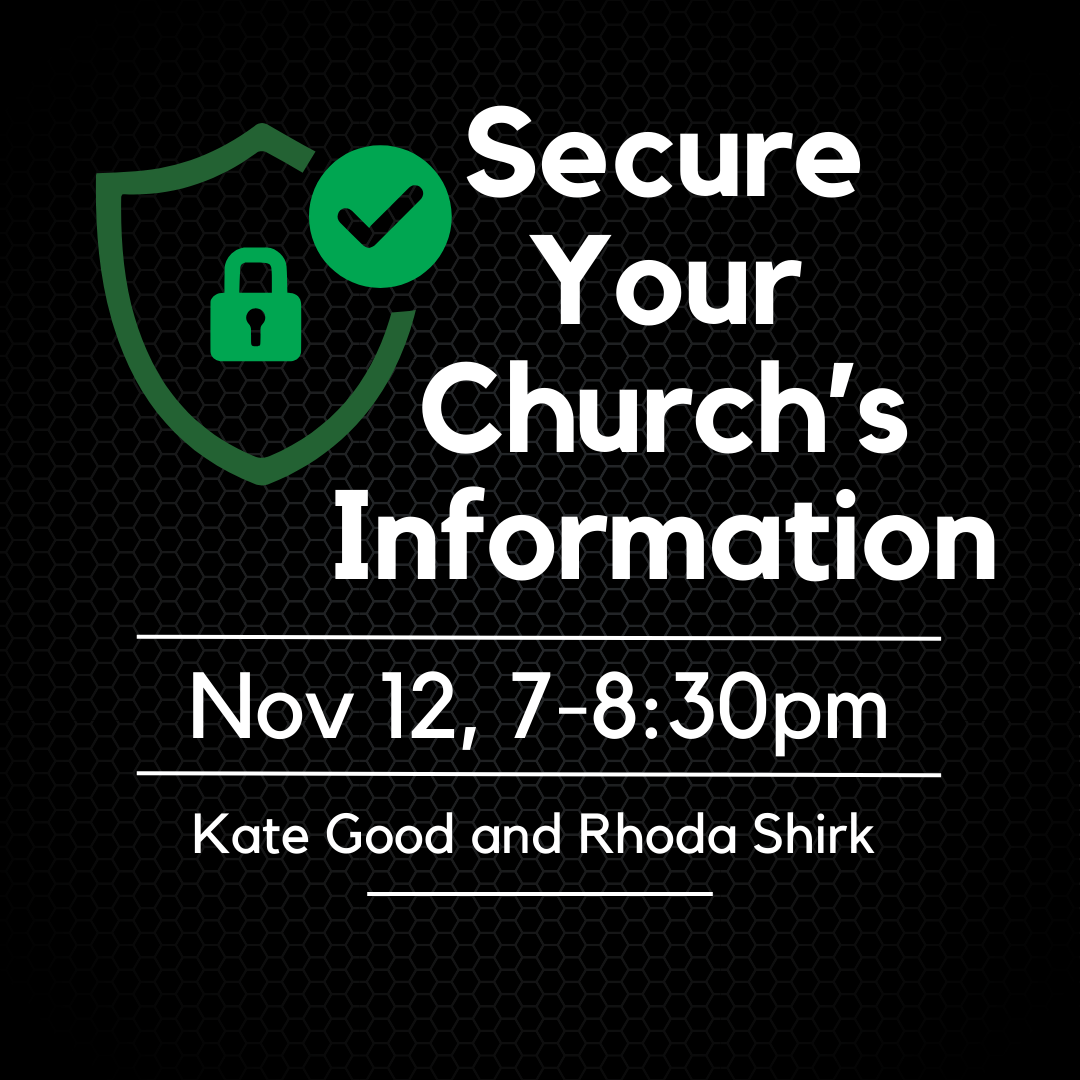 Secure Your Church’s Information