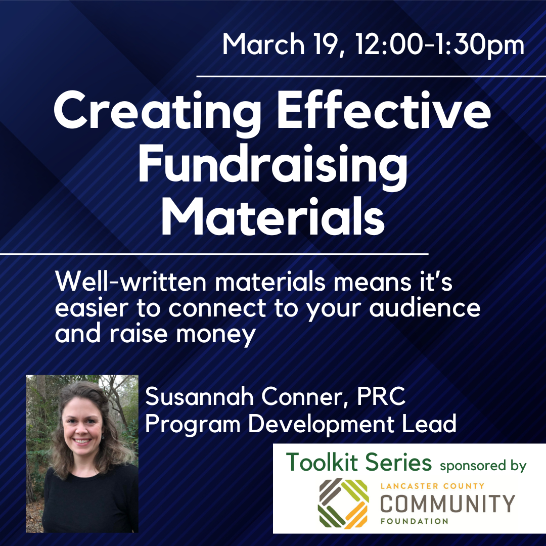 Creating Effective Fundraising Materials