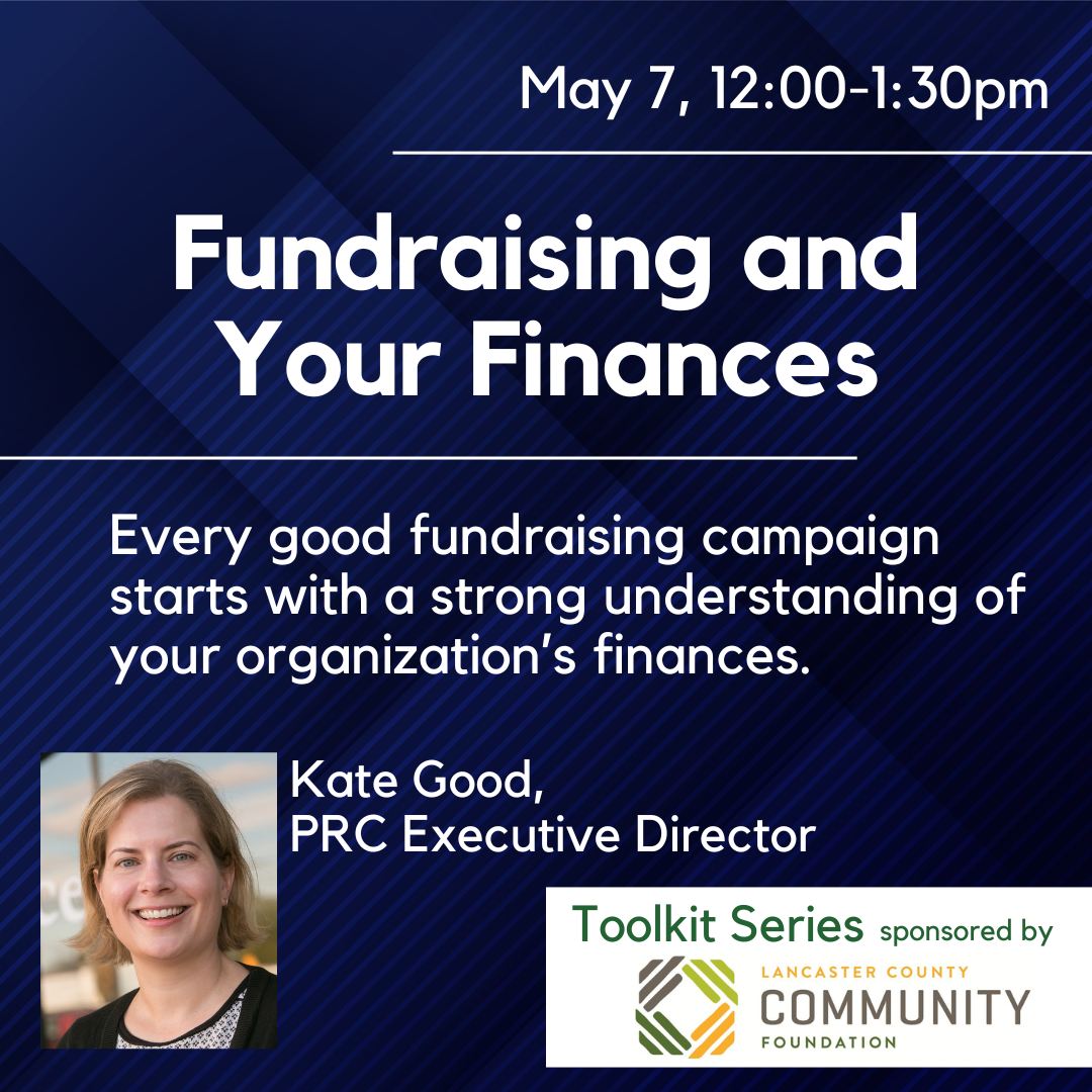 Fundraising and Your Finances